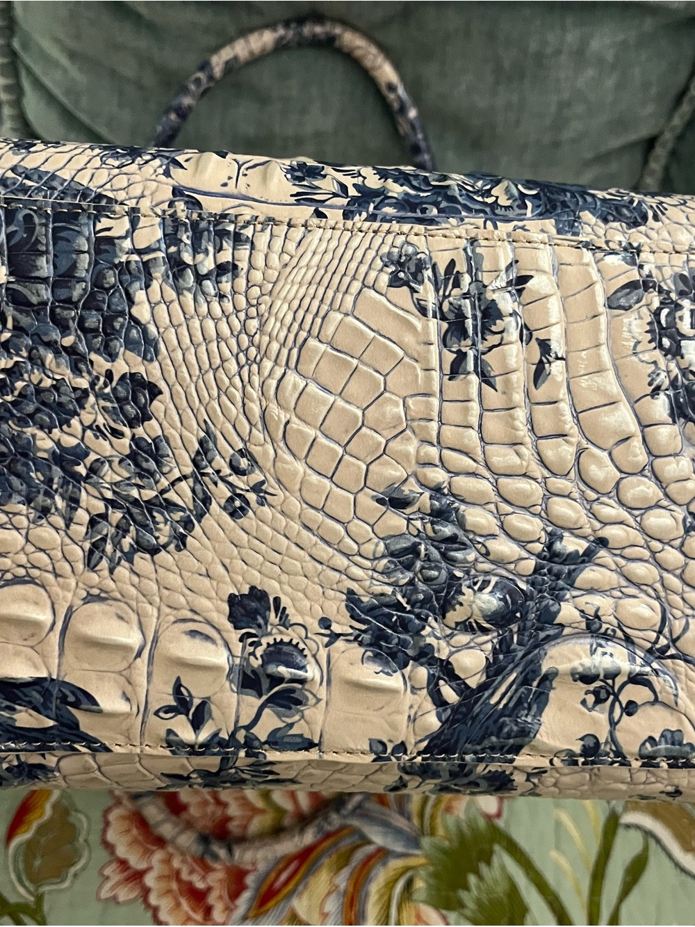Brahmin Satchel in Songbird - Picture 6 of 8